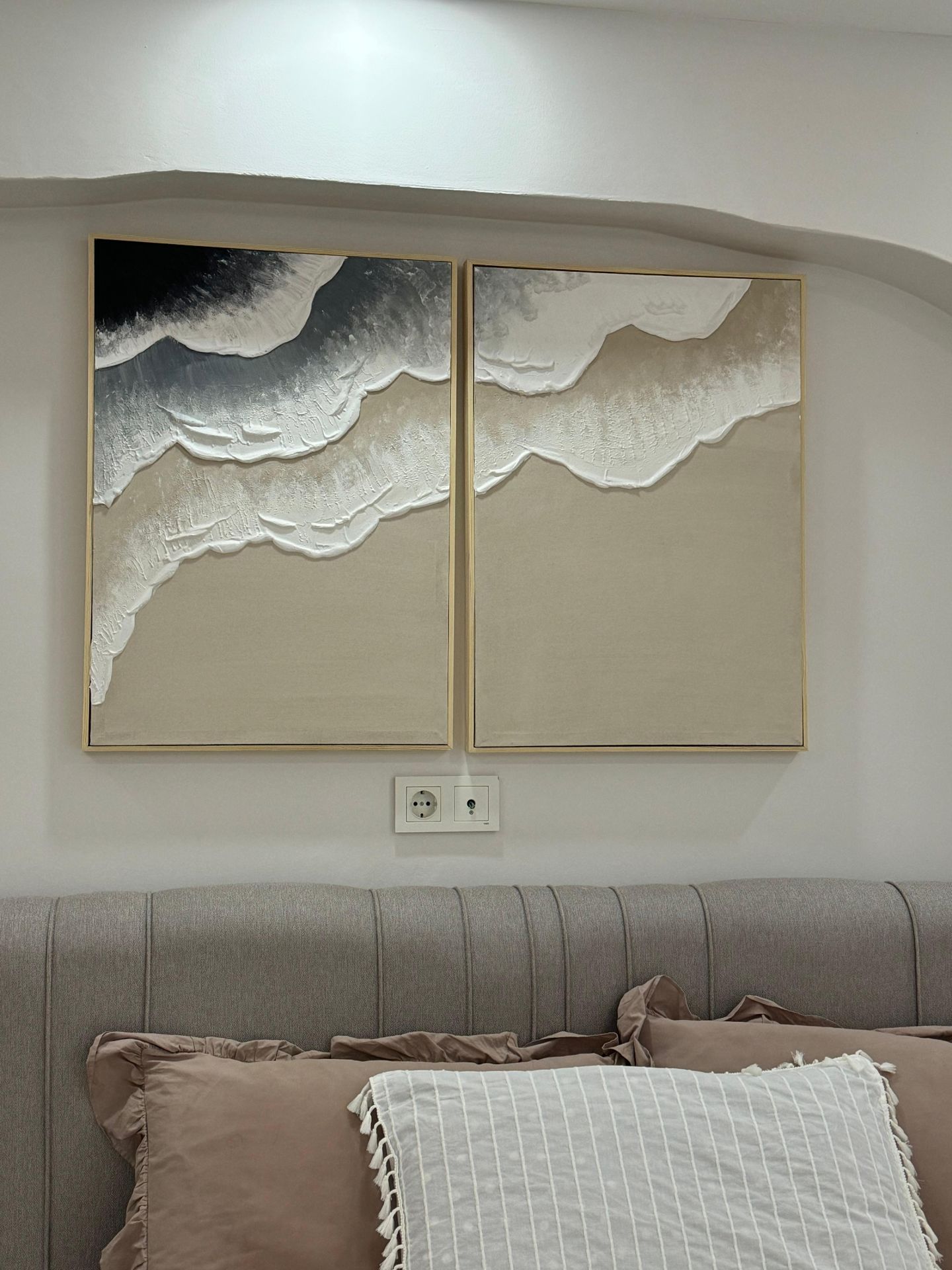 Ocean Dokulu Tablo 2'li Set