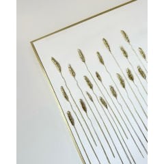 Gold Başak Dokulu Tablo