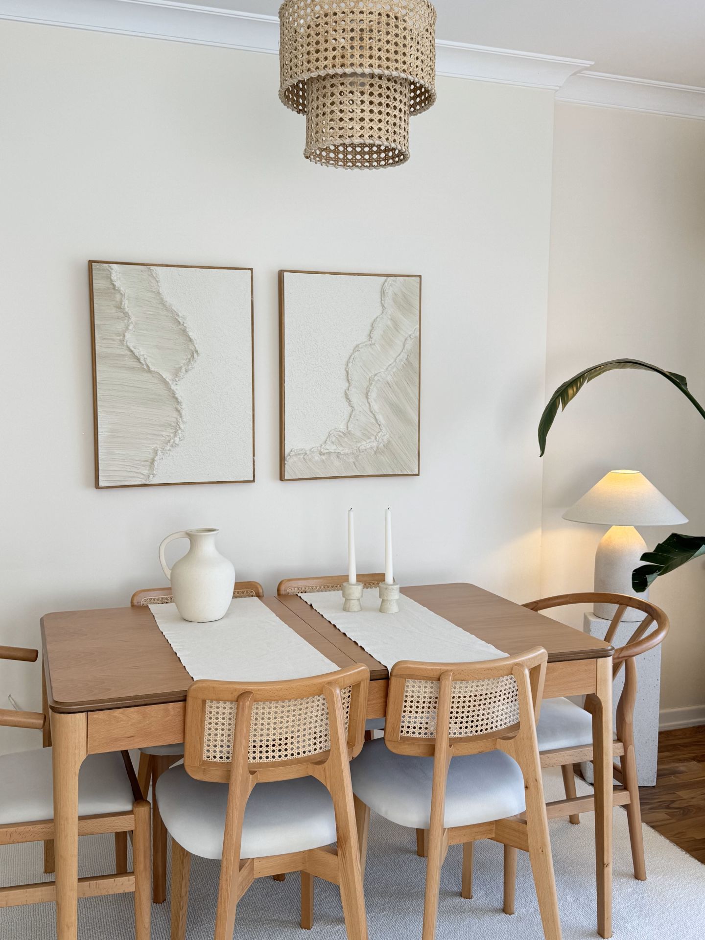 Ocean Daria Dokulu Tablo 2'li Set